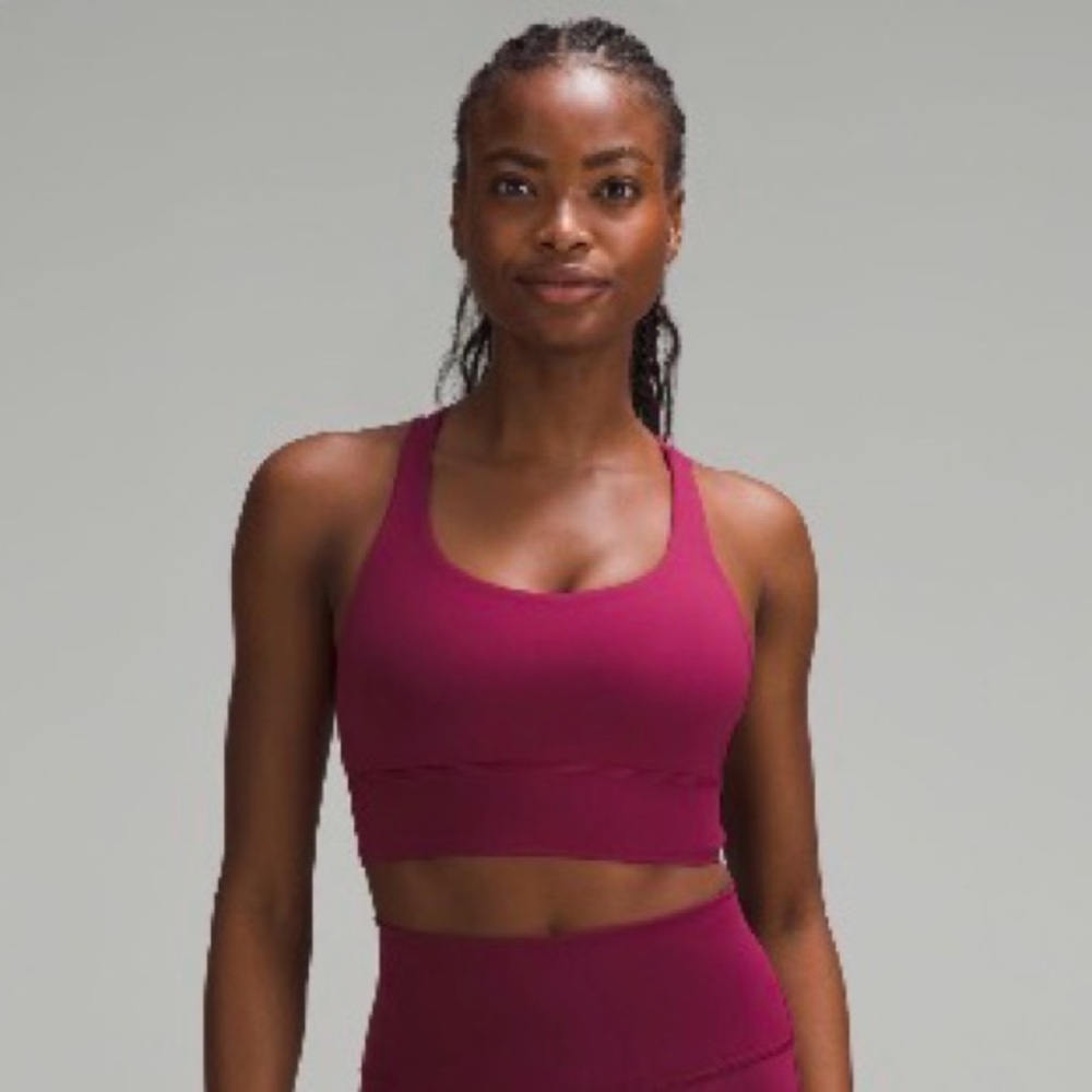 Lululemon Energy Longline Bra *Medium Support, B–D Cups
Deep Luxe